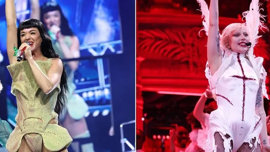 Katy Perry celebra Lady Gaga após assistir show do '¡Viva La Mayhem!' no México 1