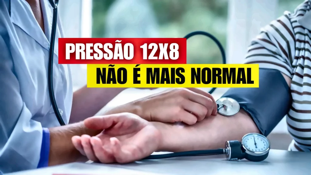Pressão 12 por 8 é normal? Nada disso! Brasil muda regras e agora pressão 12 por 8 é pré-hipertensão, com novas metas, escore de risco e protocolo específico para o SUS 1 Pressão 12 por 8 é normal? Nada disso! Brasil muda regras e agora pressão 12 por 8 é pré-hipertensão, com novas metas, escore de risco e protocolo específico para o SUS