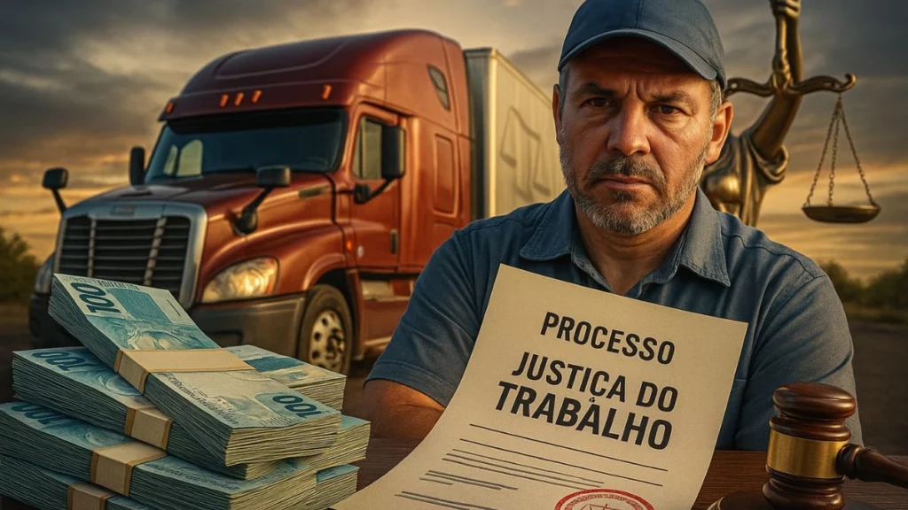 Um caminhoneiro que trabalhou 5 anos sem receber corretamente horas extras, adicionais e salário pago por fora pode cobrar mais de R$ 300 mil na Justiça do Trabalho 1 Um caminhoneiro que trabalhou 5 anos sem receber corretamente horas extras, adicionais e salário pago por fora pode cobrar mais de R$ 300 mil na Justiça do Trabalho
