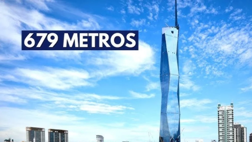 Com 678,9 metros, o segundo edifício mais alto do mundo, um ícone de 118 andares que redefiniu o horizonte da Malásia em 2023 1 Com 678,9 metros, o segundo edifício mais alto do mundo, um ícone de 118 andares que redefiniu o horizonte da Malásia em 2023