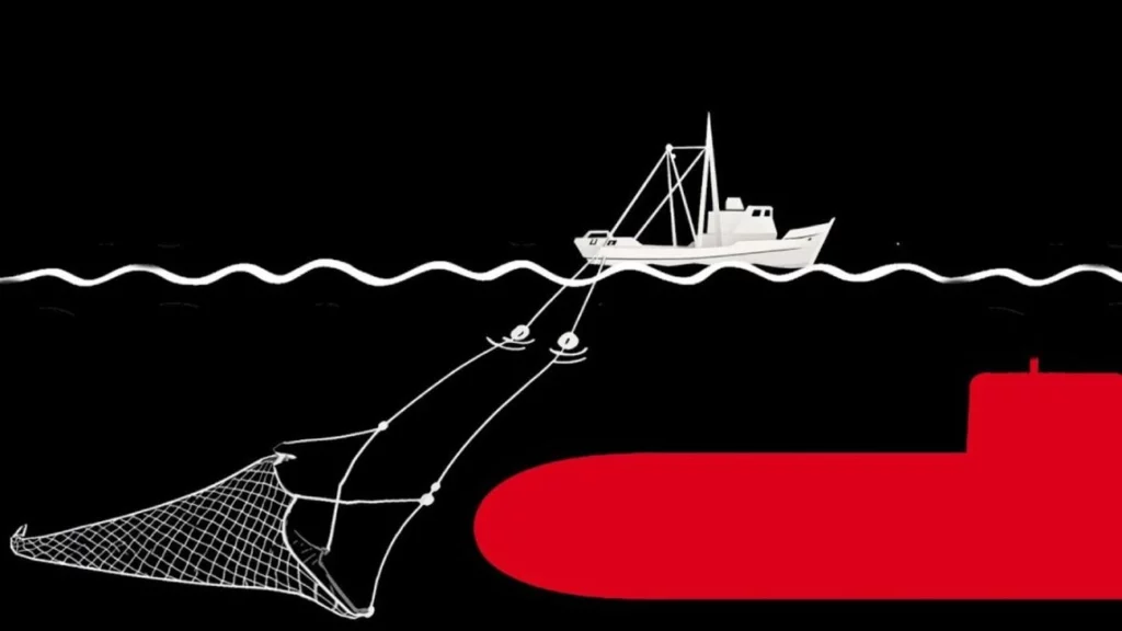 Em 1990, um submarino nuclear britânico colidiu com o barco pesqueiro Antares na Escócia, afundando-o em segundos e ceifando quatro pescadores em plena calmaria 1 Em 1990, um submarino nuclear britânico colidiu com o barco pesqueiro Antares na Escócia, afundando-o em segundos e ceifando quatro pescadores em plena calmaria