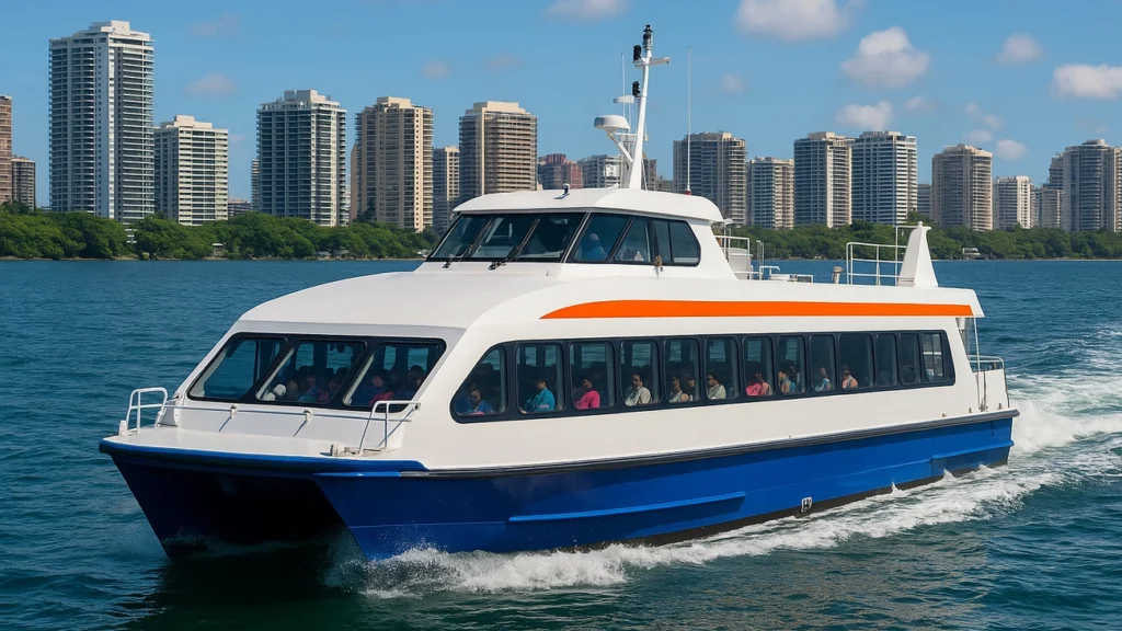 Rio aposta bilhões em transporte aquaviário para transformar a mobilidade e promete barcos modernos atendendo milhares de pessoas por dia 1 Rio aposta bilhões em transporte aquaviário para transformar a mobilidade e promete barcos modernos atendendo milhares de pessoas por dia