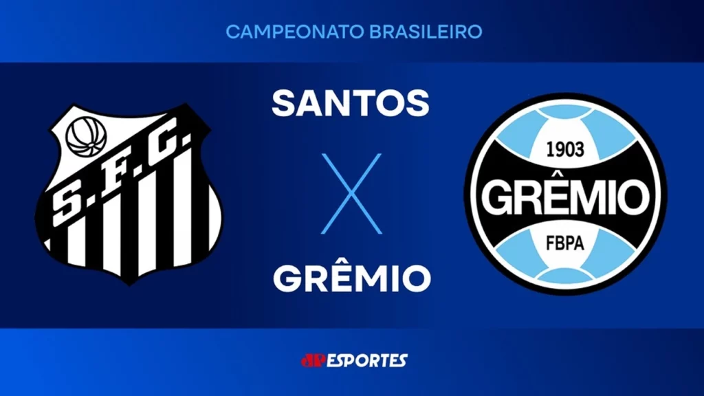 Santos x Grêmio: confira a transmissão da Jovem Pan ao vivo 1 Santos x Grêmio: confira a transmissão da Jovem Pan ao vivo