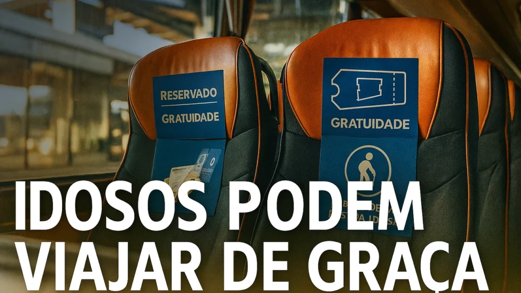 Brasileiros acima de 60 anos podem viajar de graça pelo país: Estatuto da Pessoa Idosa garante duas vagas gratuitas por ônibus e 50% de desconto quando elas se esgotam – benefício vale para quem recebe até dois salários-mínimos 1 Brasileiros acima de 60 anos podem viajar de graça pelo país: Estatuto da Pessoa Idosa garante duas vagas gratuitas por ônibus e 50% de desconto quando elas se esgotam – benefício vale para quem recebe até dois salários-mínimos