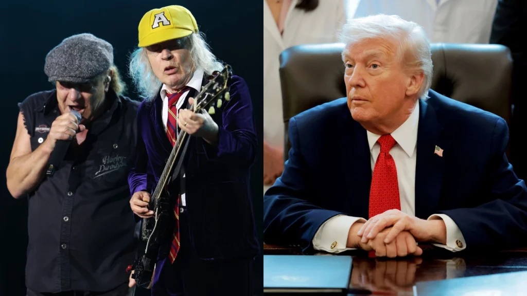 AC/DC lança música natalina hoje sobre Trump nos anos 90 1 AC/DC lança música natalina hoje sobre Trump nos anos 90